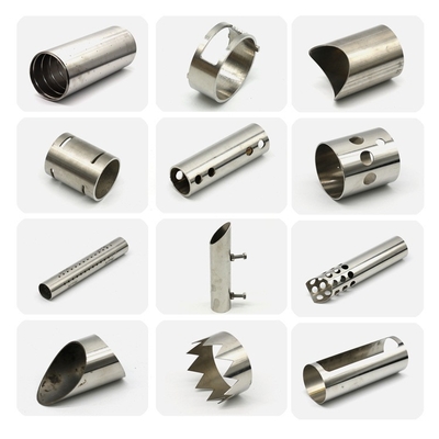 0.5mm OEM القطع بالليزر أنبوب دائري التصنيع باستخدام الحاسب الآلي أنبوب الفولاذ المقاوم للصدأ الأنابيب