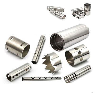0.5mm OEM القطع بالليزر أنبوب دائري التصنيع باستخدام الحاسب الآلي أنبوب الفولاذ المقاوم للصدأ الأنابيب