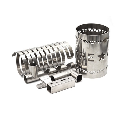 SS304 1mm CNC القطع بالليزر معالجة أنابيب الصلب خدمة قطع الألومنيوم باستخدام الحاسب الآلي