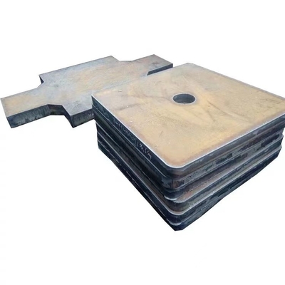 Q345B الكربون الصلب مخصص لوحة الصلب قطع CNC لهب S355J2 لوحة معدنية مسطحة