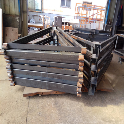 1650mm اللكم مخصص الصلب لحام الثقيلة الهيكل الصلب تلفيق الإطار الملحوم