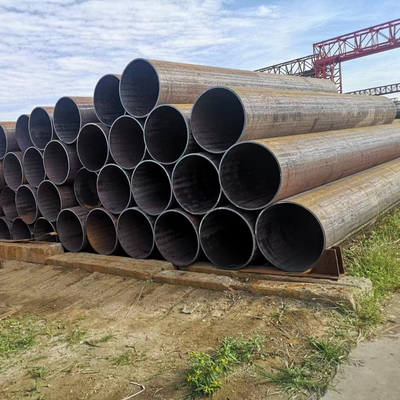 600mm Q235A جولة أنبوب معدني أنبوب سلس 15m دوامة أنابيب الصلب الكربوني لخط الأنابيب