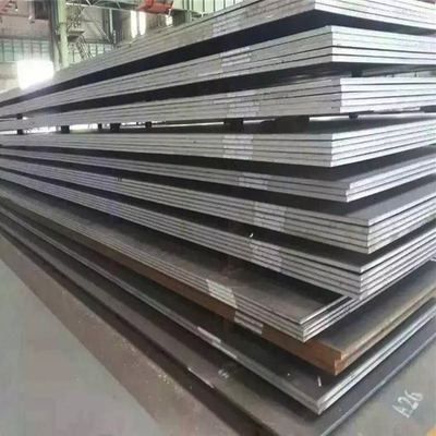A36 100mm عالية القوة الكربون الصلب لوحة المغلفة ورقة الزنك الحديد JIS 1300mm